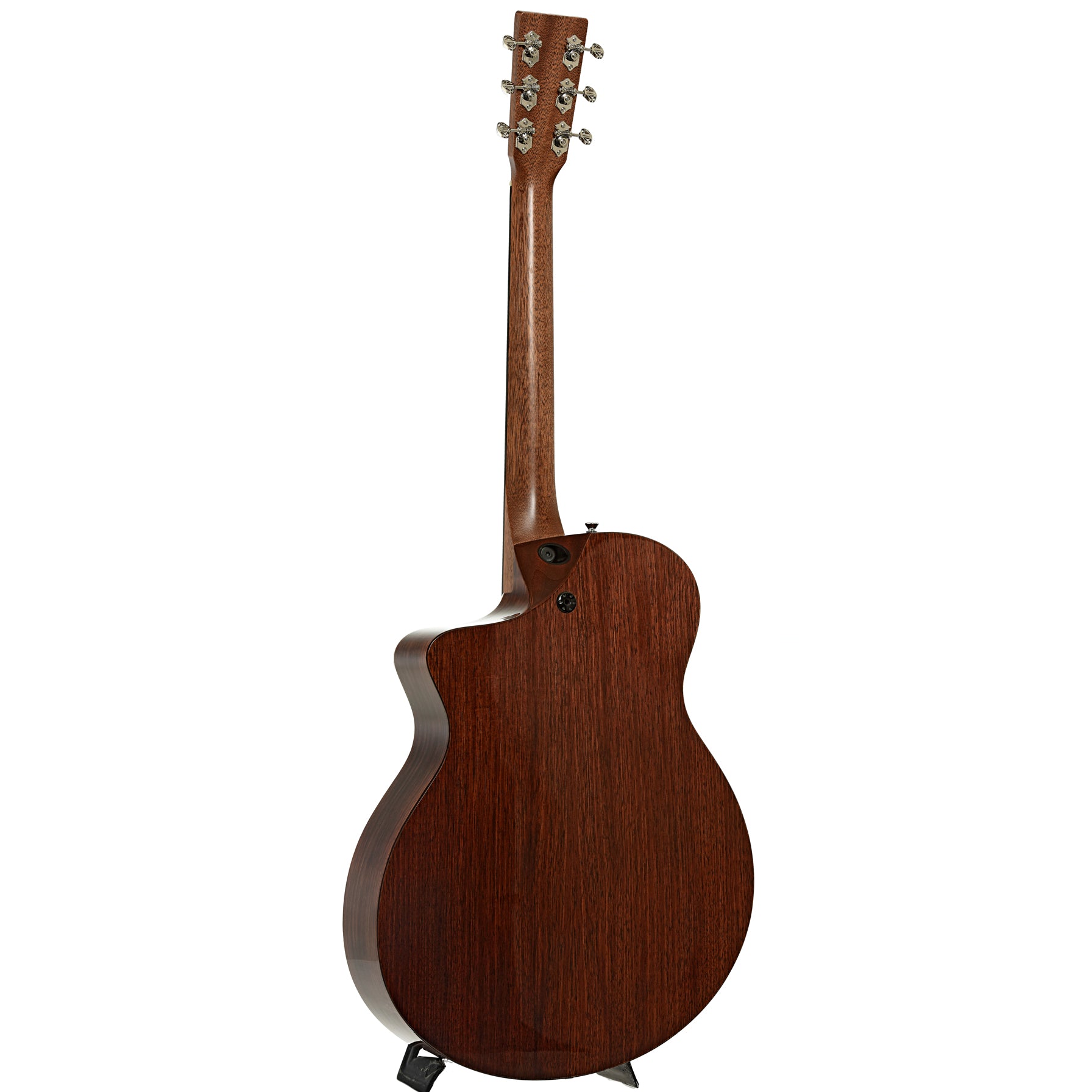 Full back and side of Martin SC-13E Modern Sunburst Road Series Acoustic Guitar