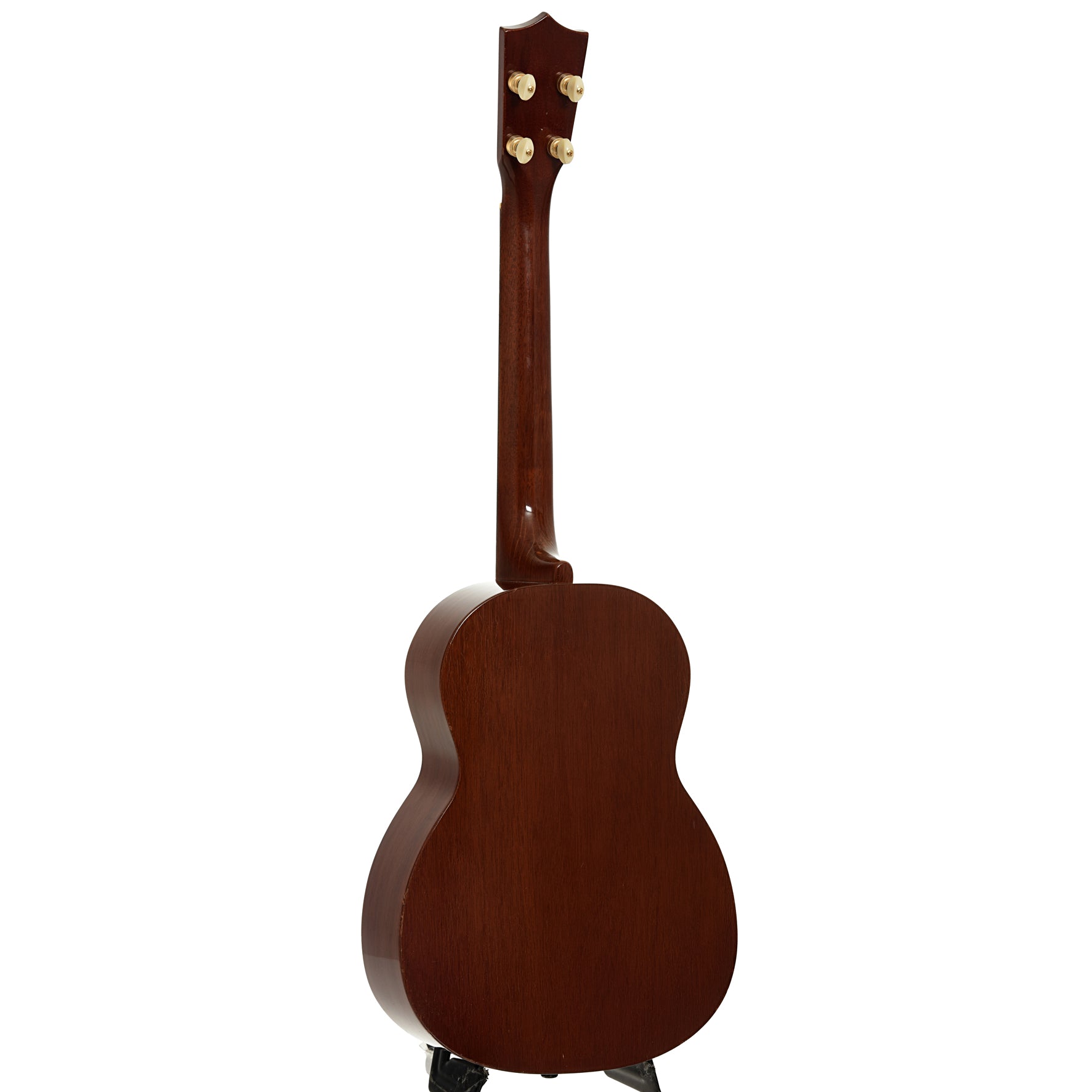 Full back and side of Favilla B-2 Baritone Ukulele