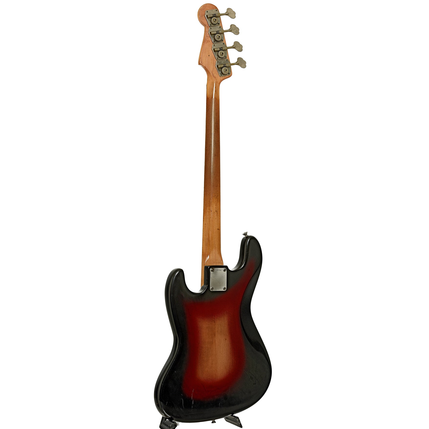 Back and side of Fender Jazz Electric Bass 