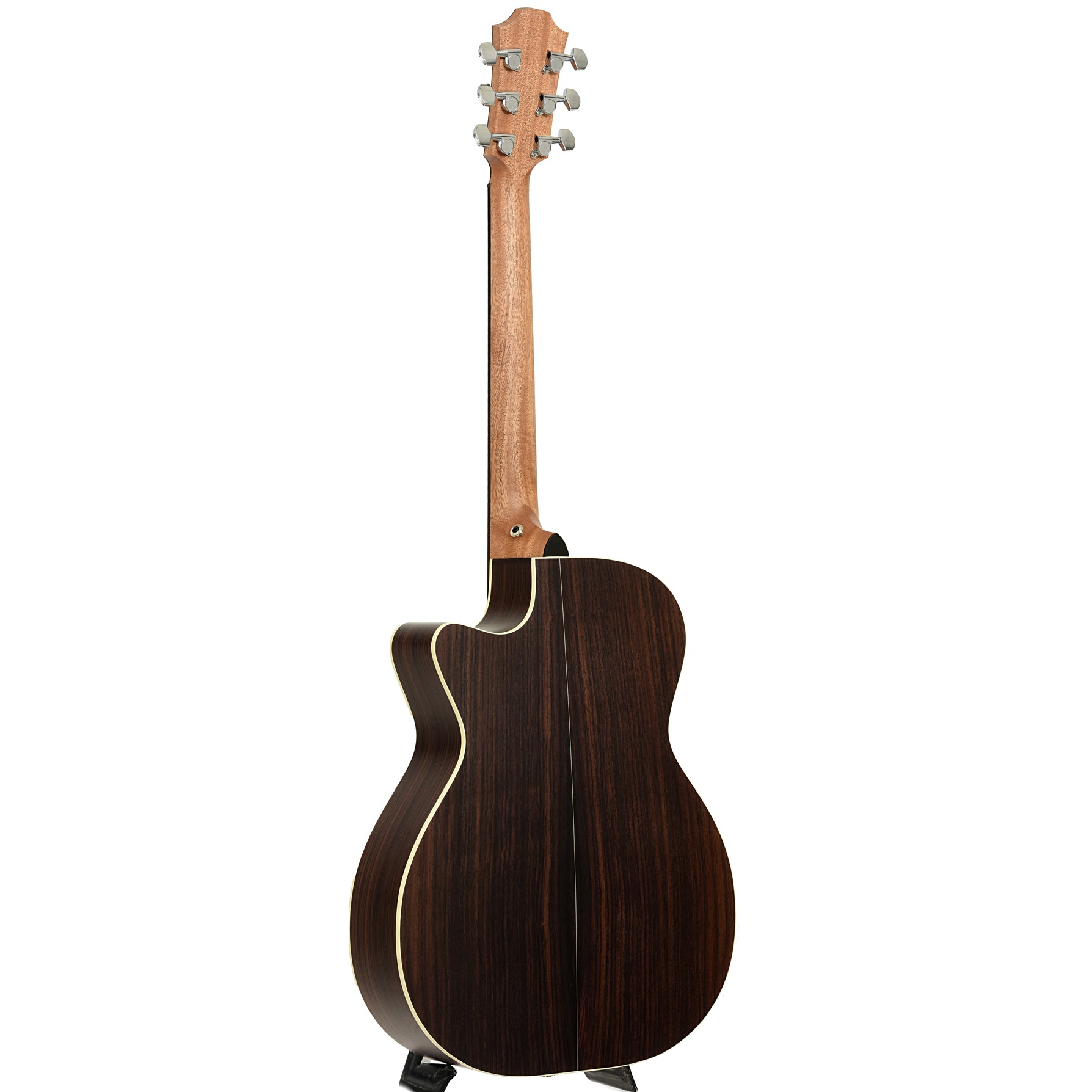 Full back and side of Furch Spectra Plus OMc-ER a Siena Amber Acoustic Guitar 