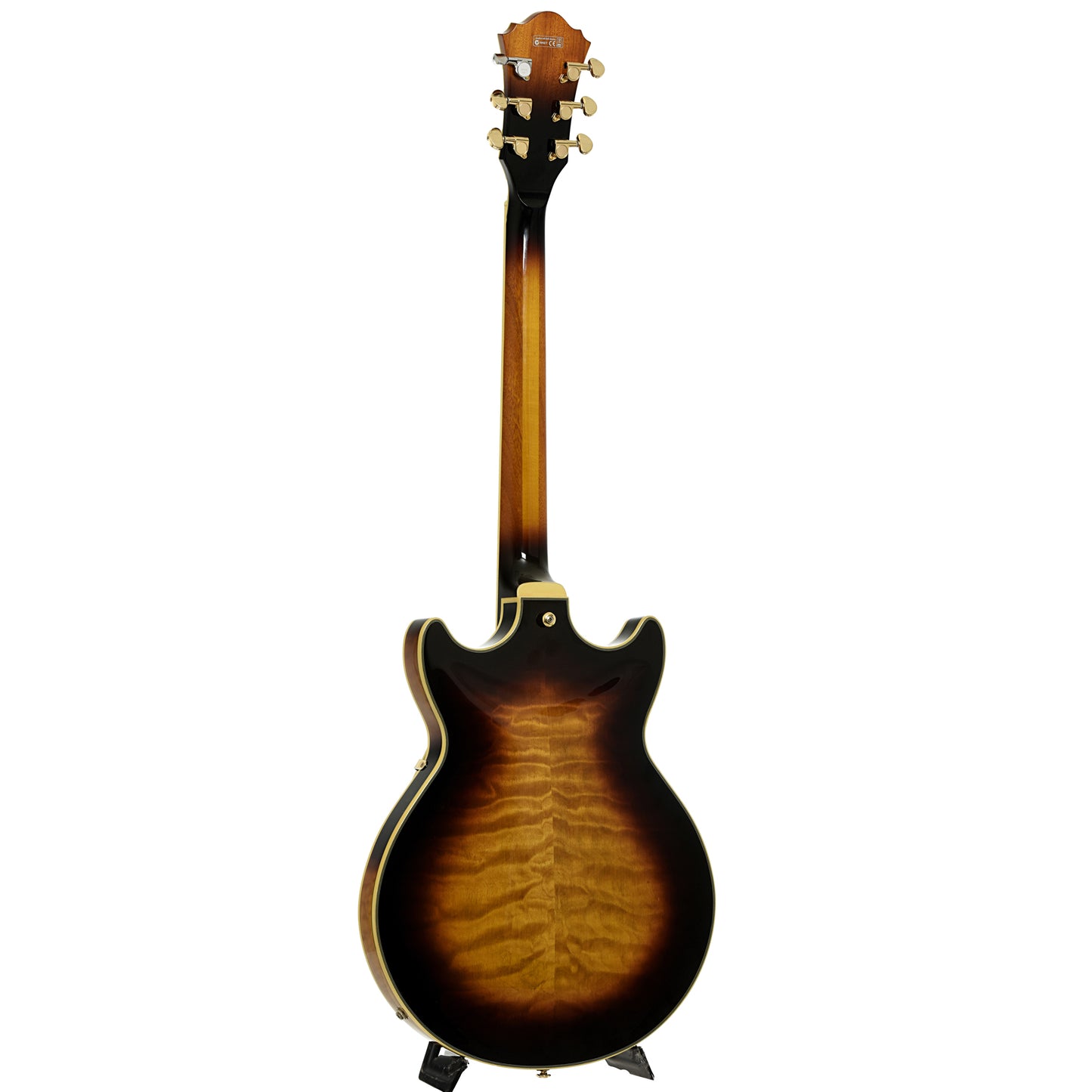 Full back and side of Ibanez Artcore Series  AM93-AYS-12-01 Hollowbody Electric Guitar 