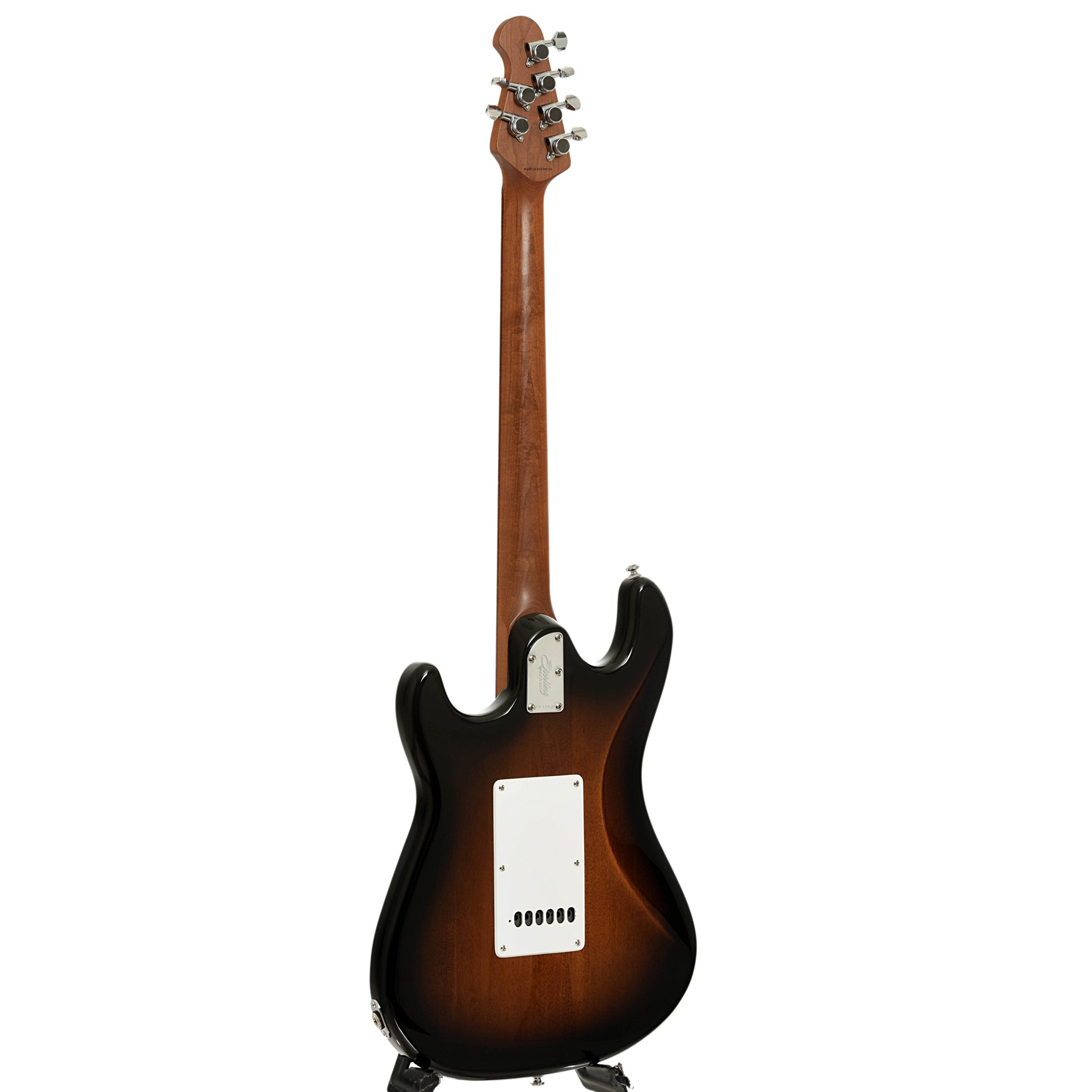 Full back and side of Sterling by Music Man Cutlass CT50 SSS Electric Guitar 