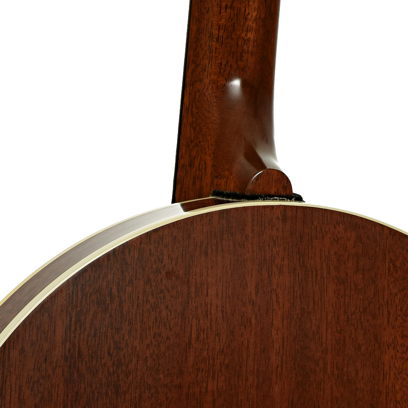 Neck joint of Deering Sierra Resonator Banjo