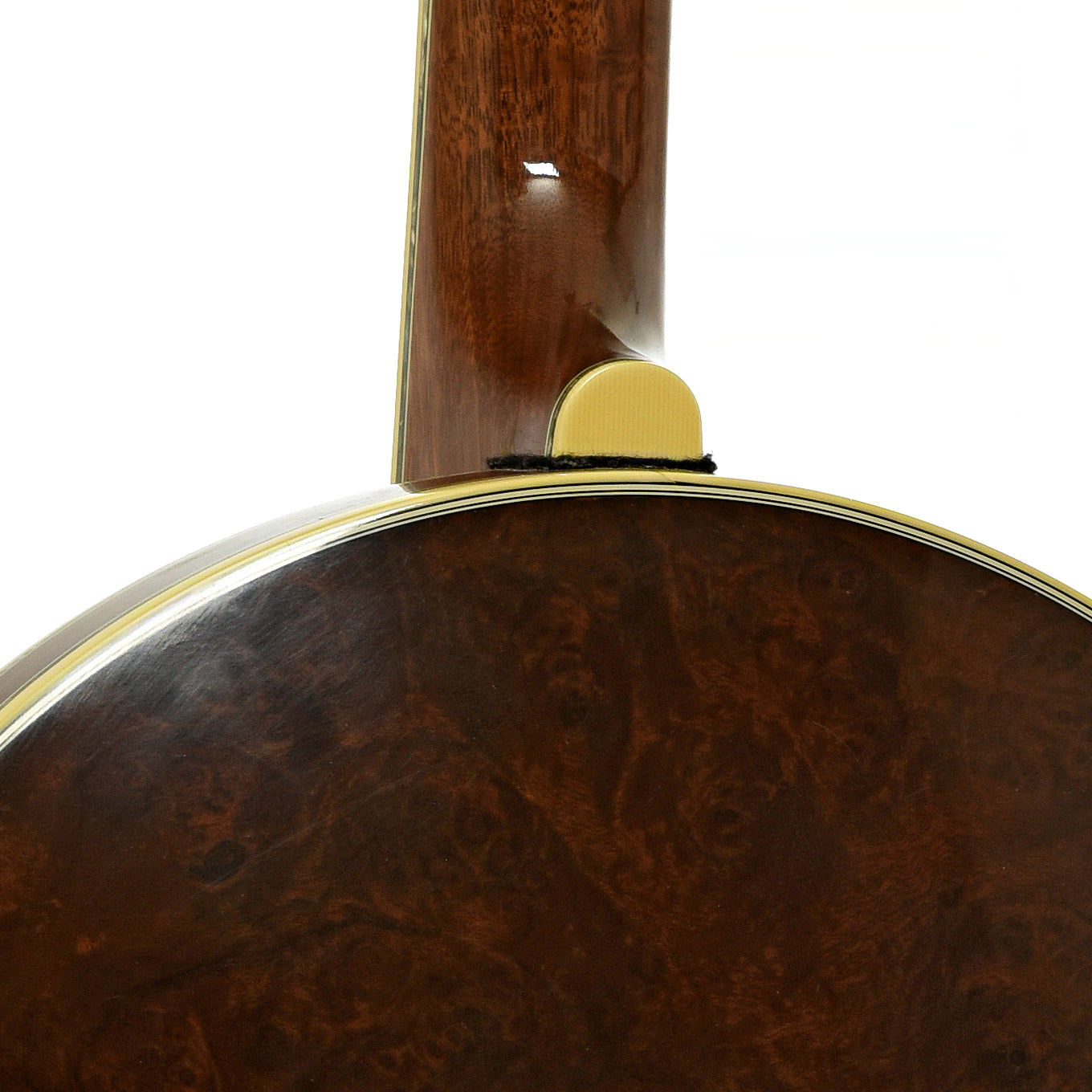 Neck joint of Deering GDL Resonator Banjo 