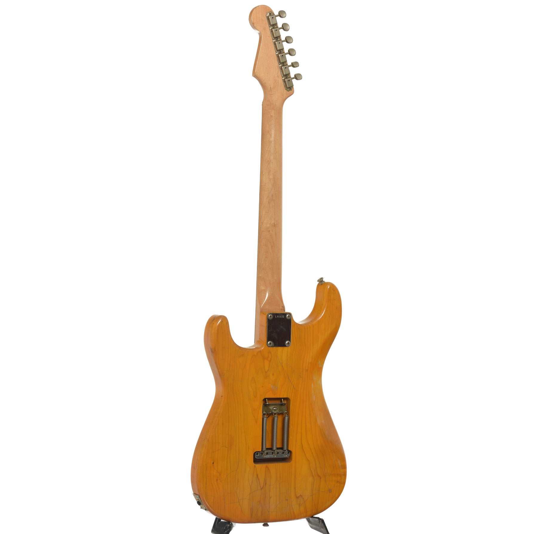 Full back and side of Parts Part-o-Caster Electric Guitar