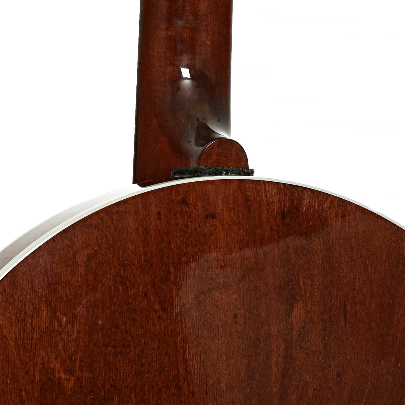 Neck joint of Deering Eagle II Resonator Banjo  