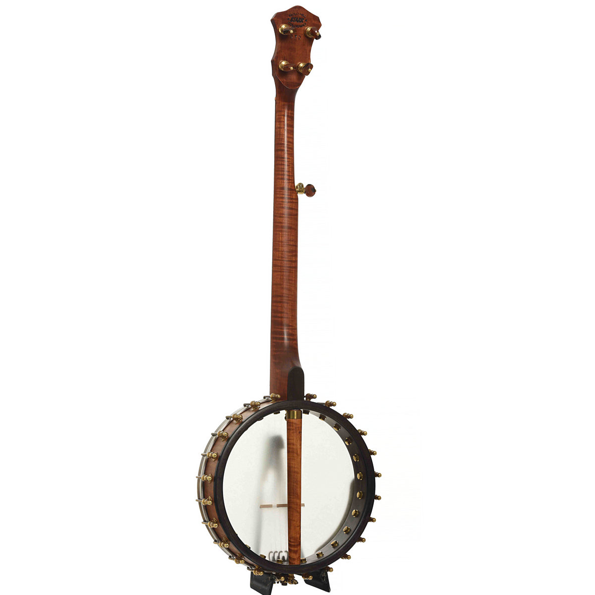 Full Back & Side of Starr Gold Hill Limited Edition 11" Openback Banjo