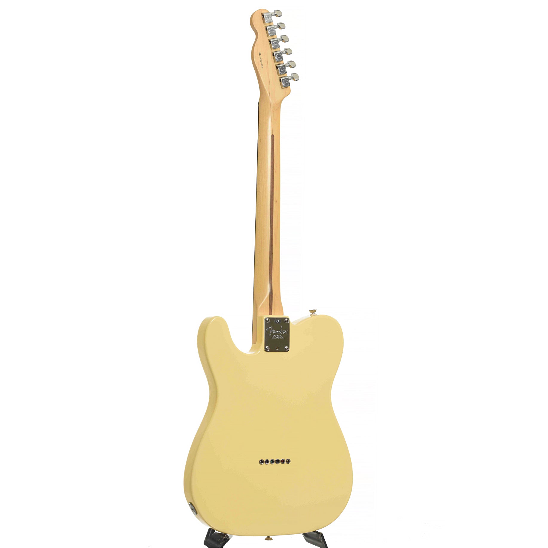 Full back and side of Fender American Series Telecaster