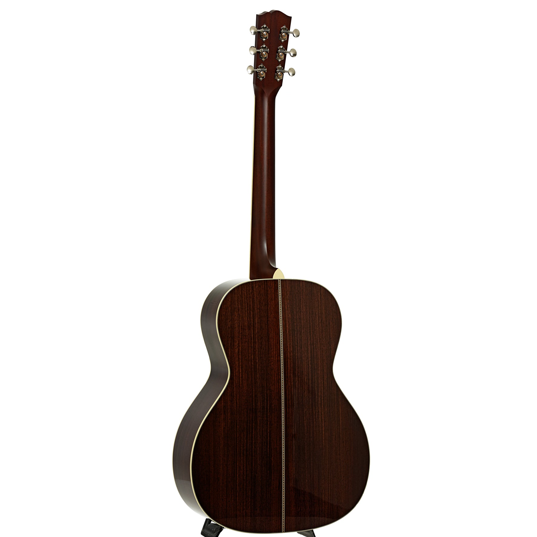 Full back and side of Santa Cruz Custom H Model Acoustic Guitar