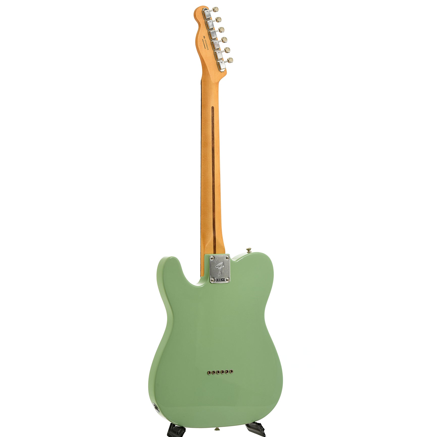 Full back and side of Fender Player II Telecaster Electric Guitar, Birch Green