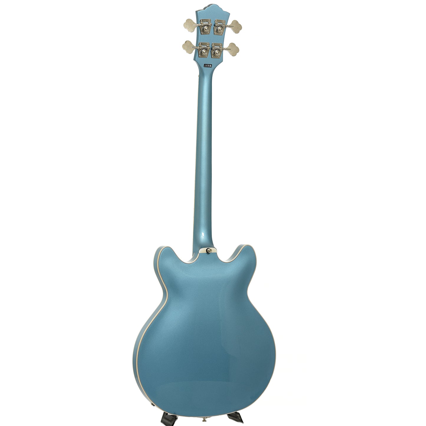 Full back and side of Guild Starfire 1 Semi-hollow Electric Bass