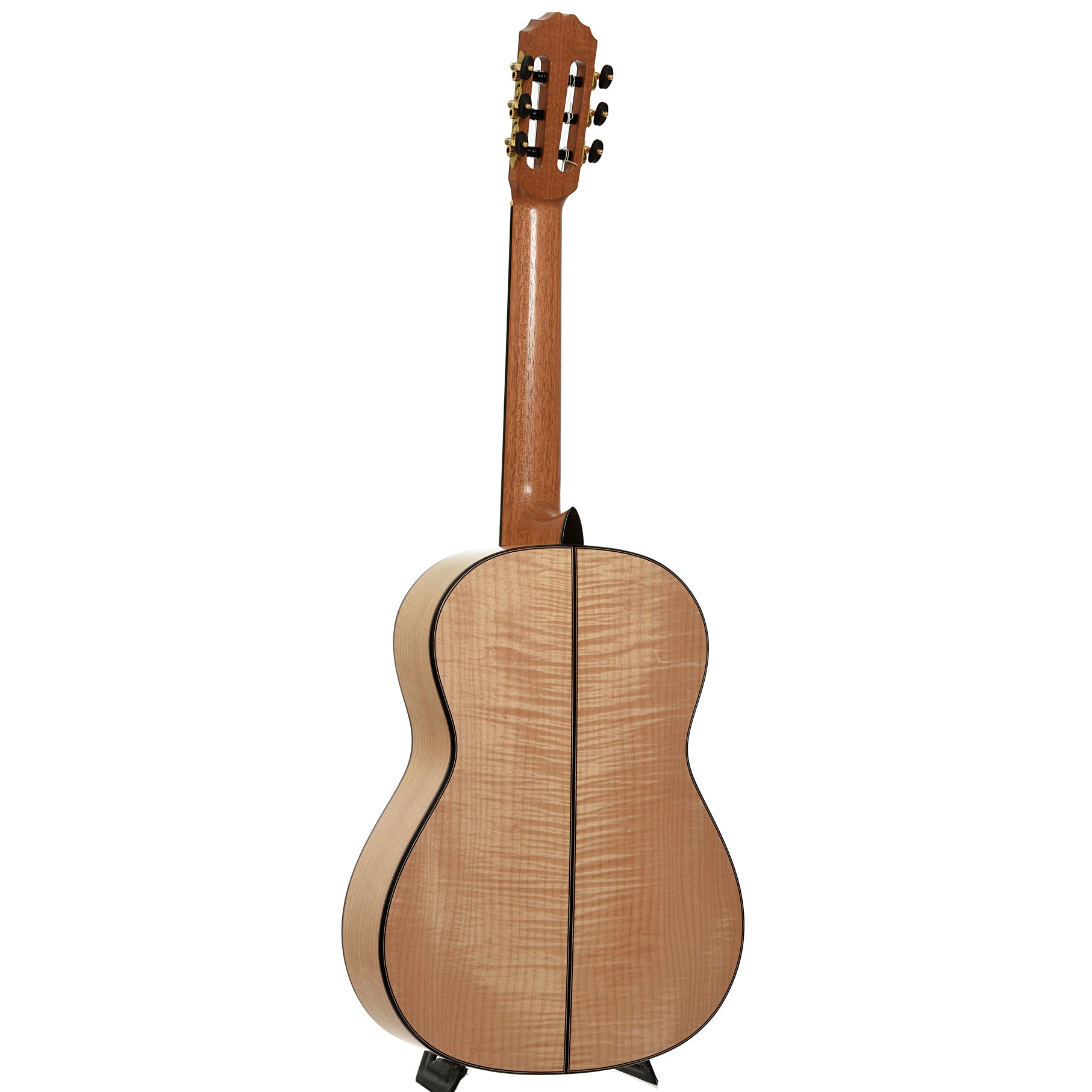 Full back and side of Francois Laramee Classical Acoustic Guitar