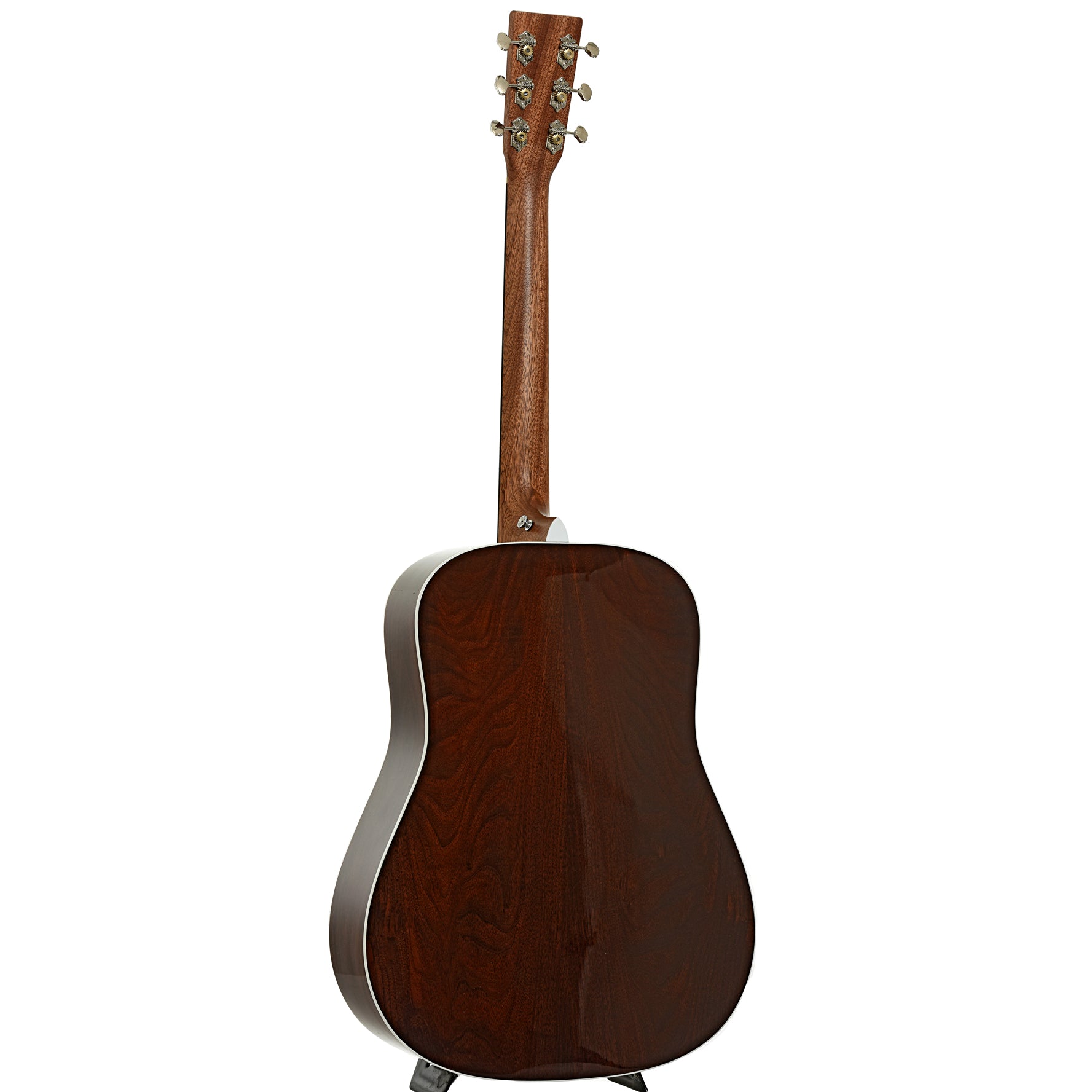 Full back and side of Martin D-13E Retro Walnut Guitar