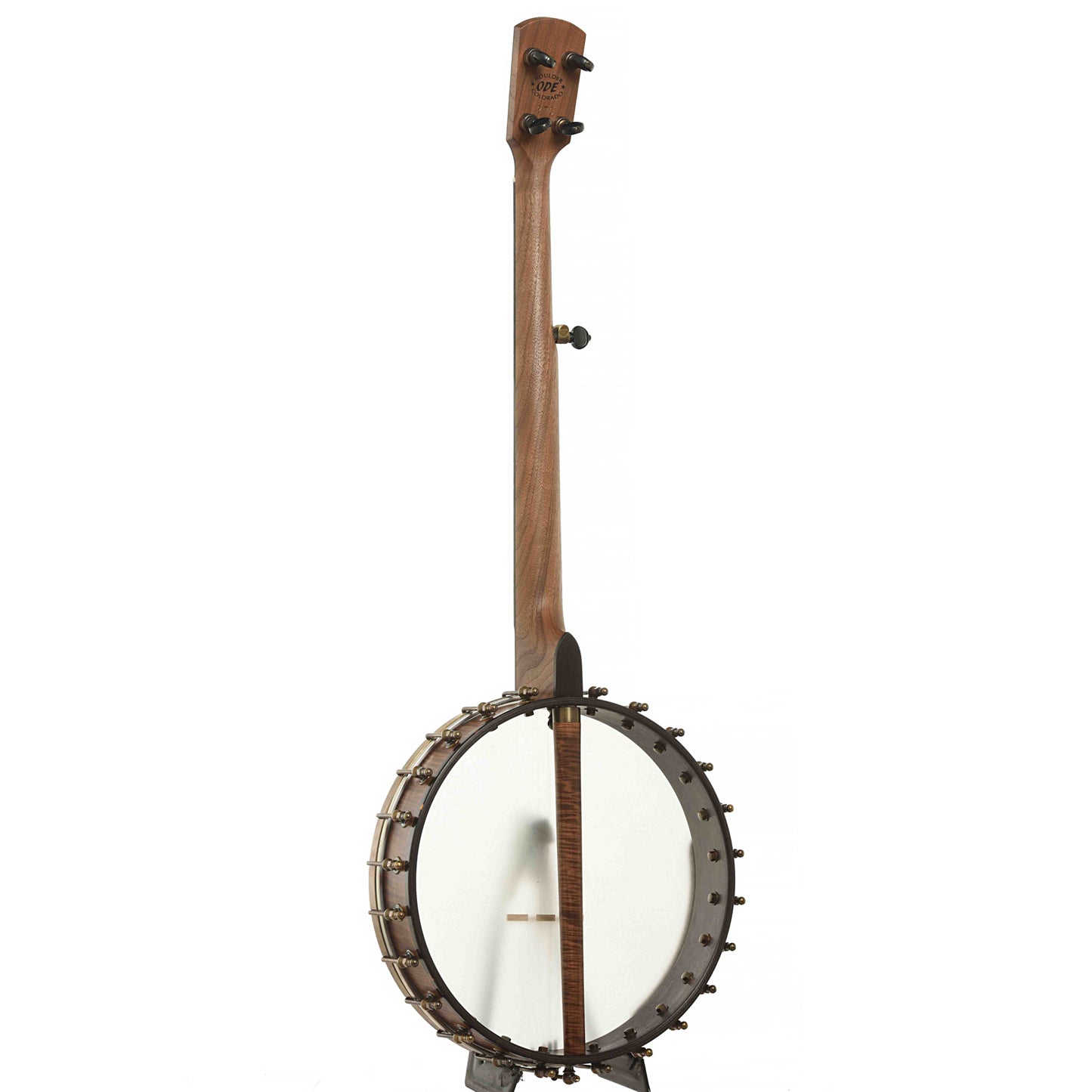 Ode Magician 13in Walnut Openback Banjo & Gigbag