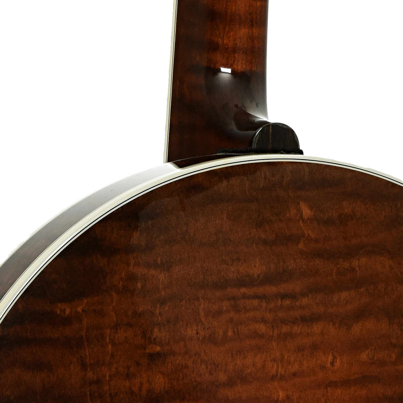 Neck joint of Deering Golden Era Resonator Banjo 