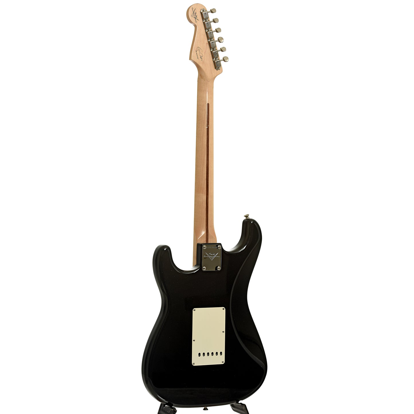 Full back and side of Fender Custom Shop Eric Clapton Stratocaster Electric Guitar