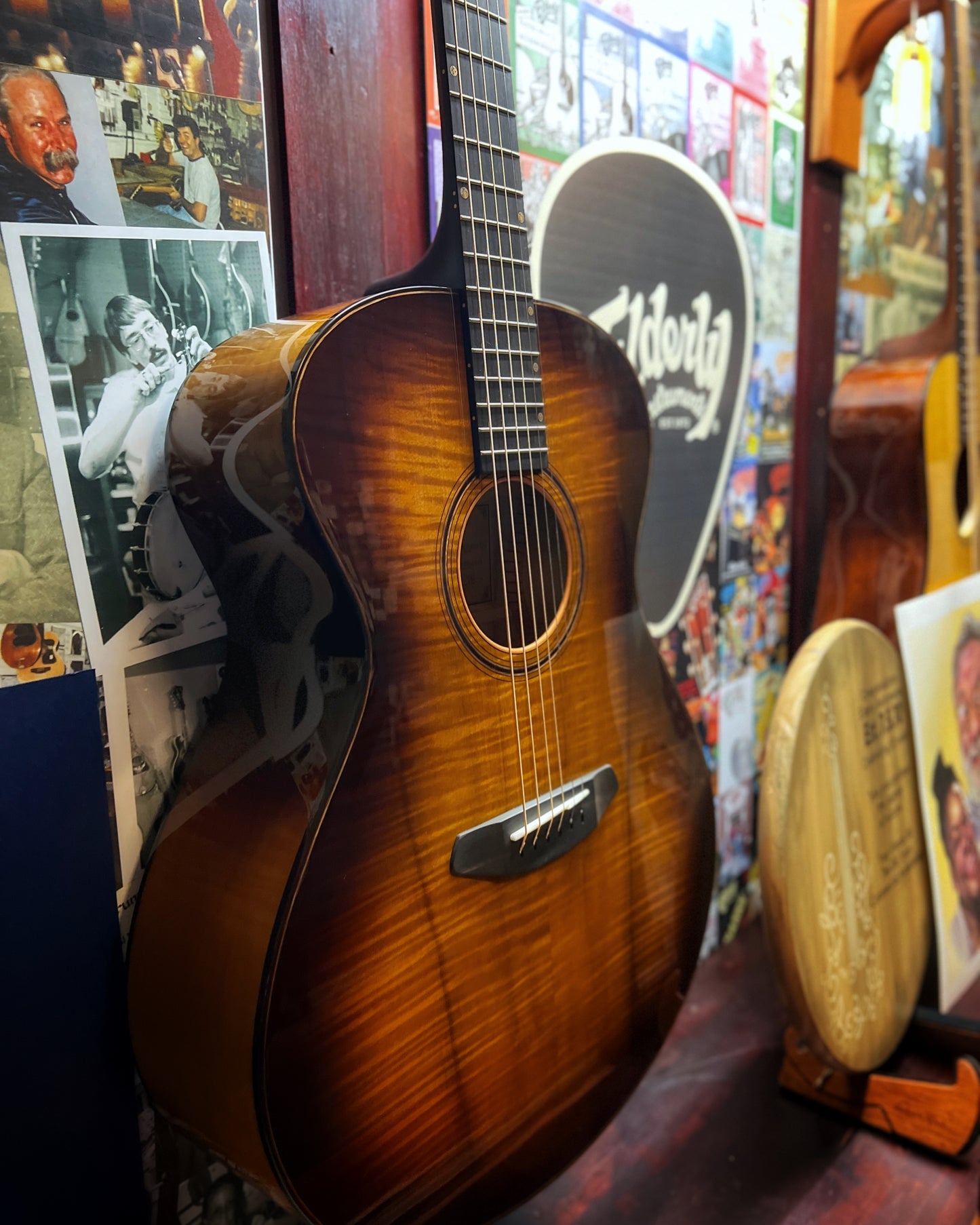 Breedlove Elderly 50th Anniversary Custom Concerto Acoustic Guitar