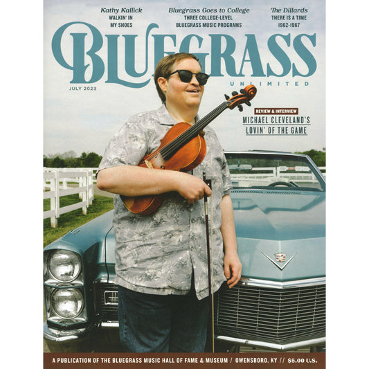 Image 1 of Bluegrass Unlimited - July 2023 - SKU# BU-202307 : Product Type Media : Elderly Instruments