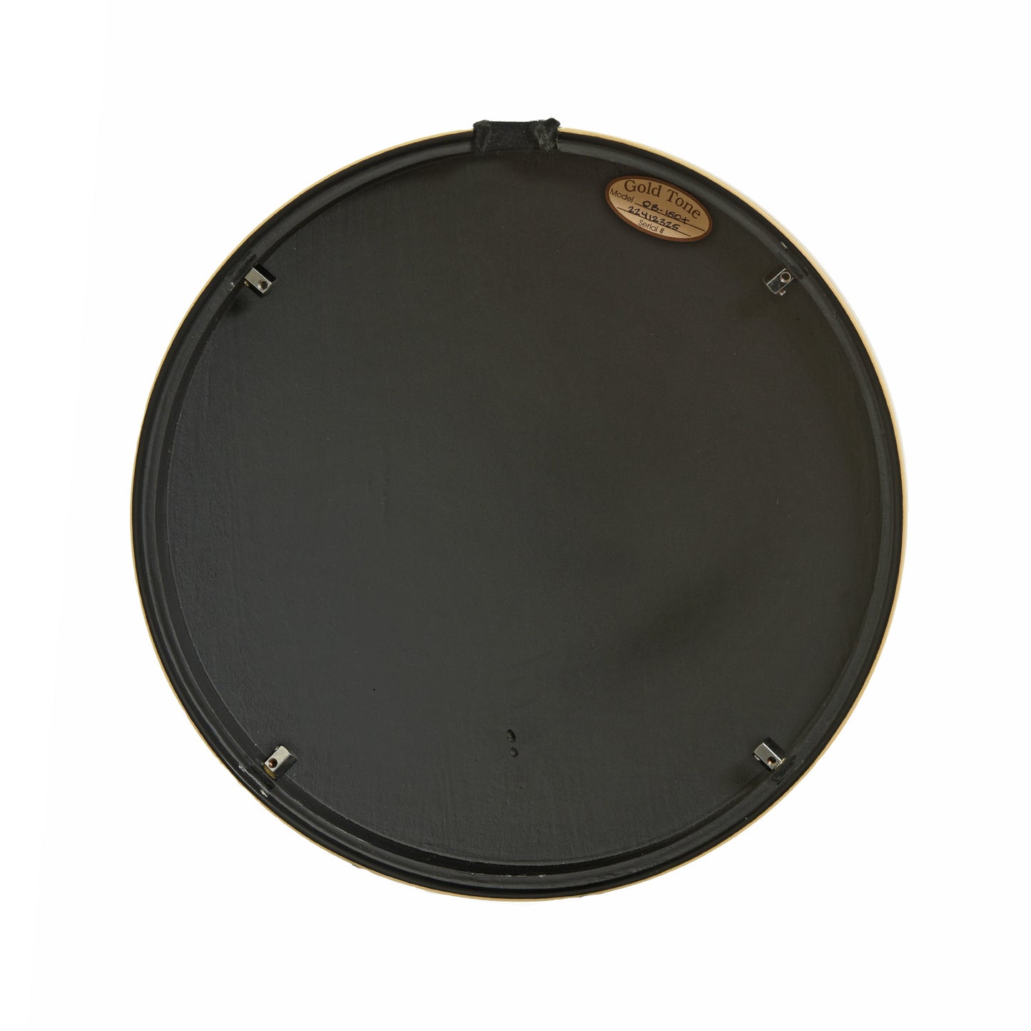                                                                                             Label of Gold Tone OB-150 Resonator Banjo