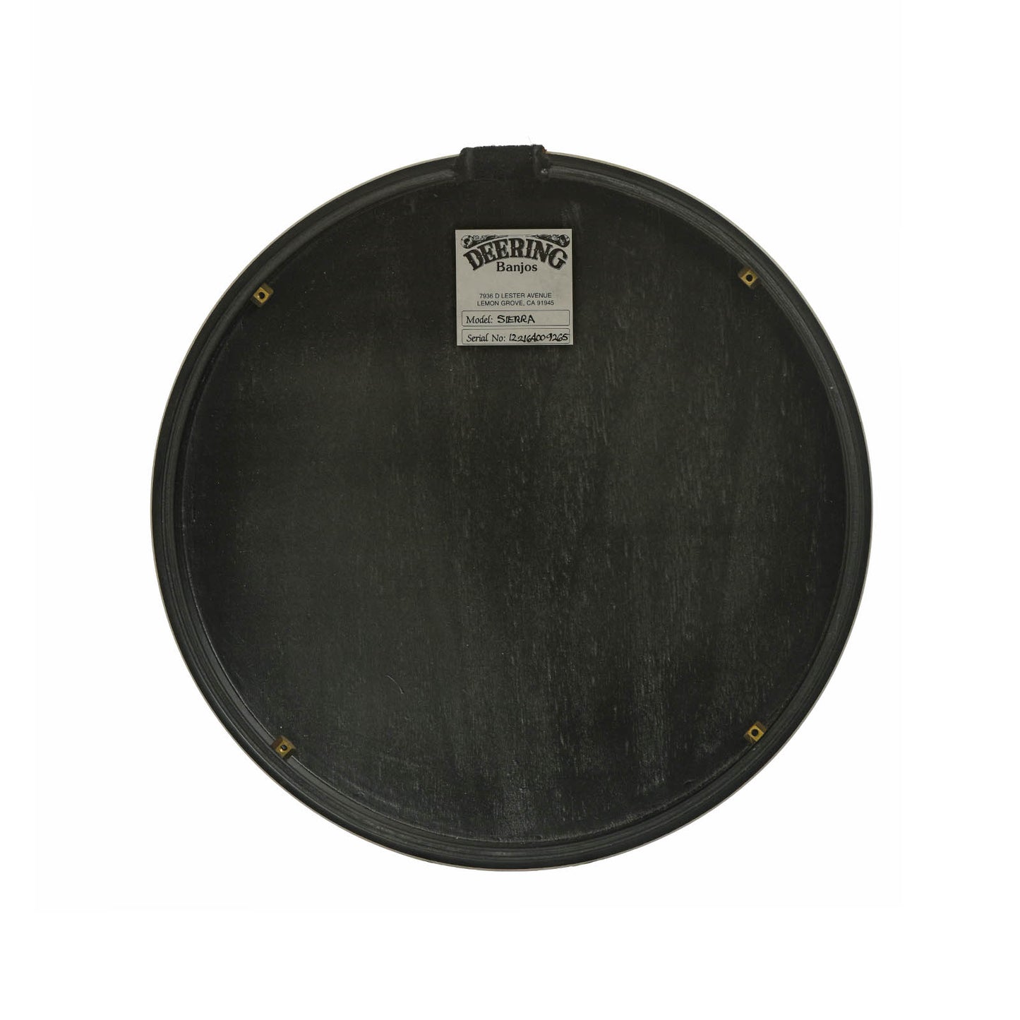 Serial number for Deering Sierra Mahogany Resonator Banjo