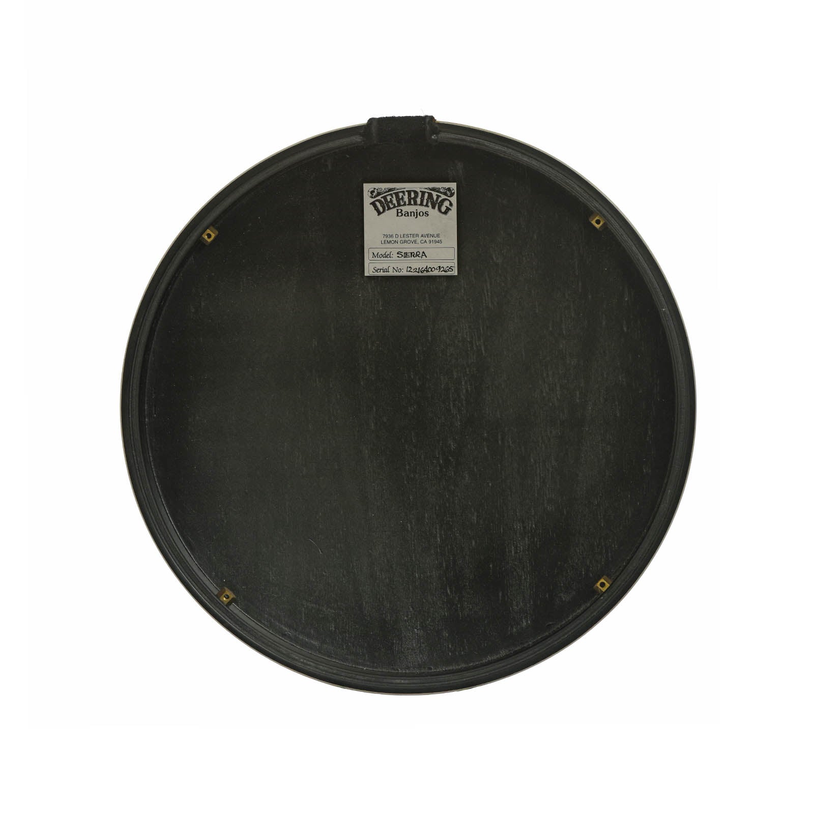 Serial number for Deering Sierra Mahogany Resonator Banjo