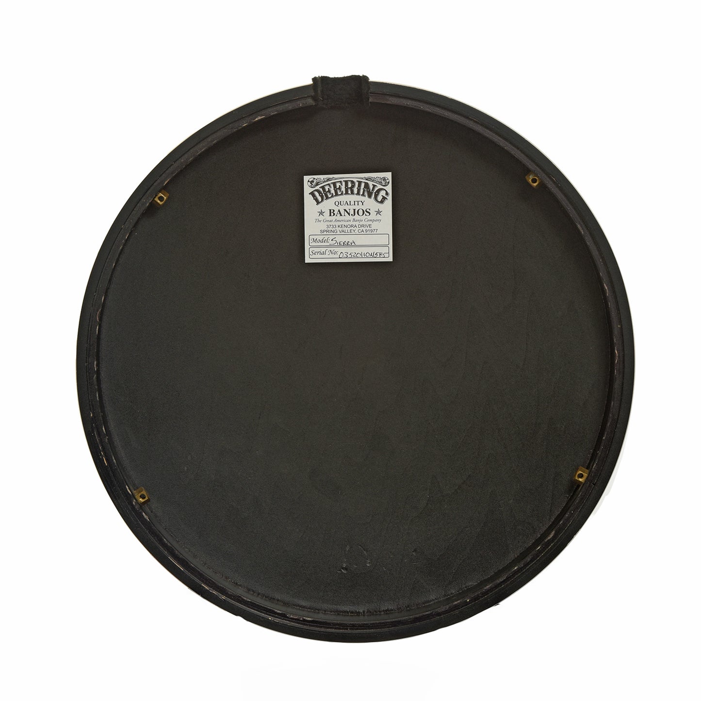 Serial number for Deering Sierra Resonator Banjo 