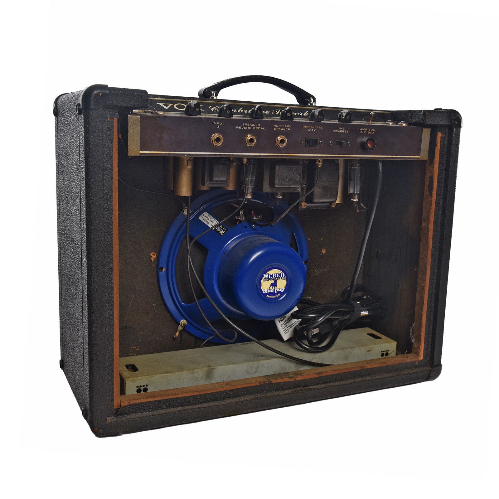 Back and side of Vox Cambridge Combo Amp