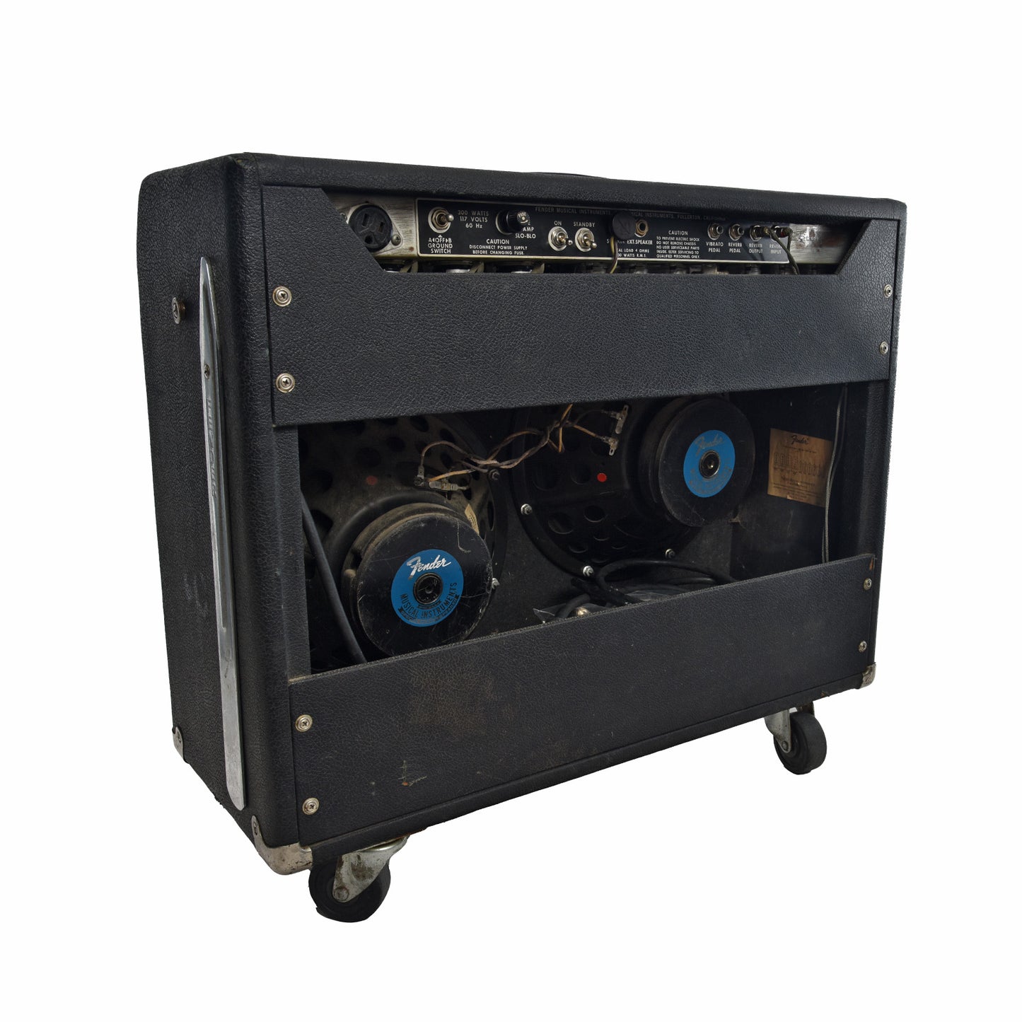 Back and side of Fender '65 Twin Reverb