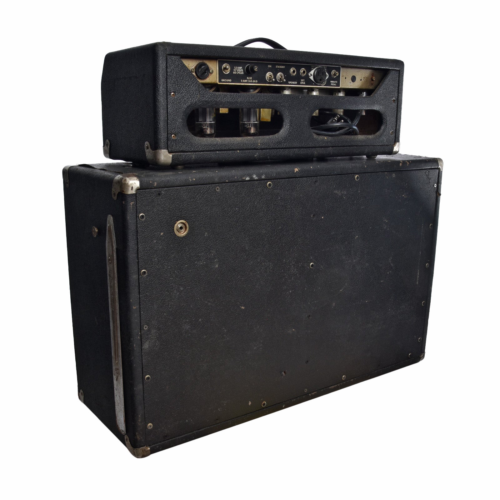 Back and side of Fender Bandmaster Rig 