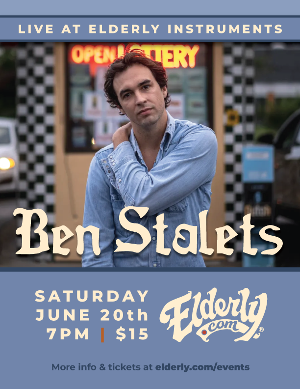 Ben Stalets Live at Elderly Instruments!