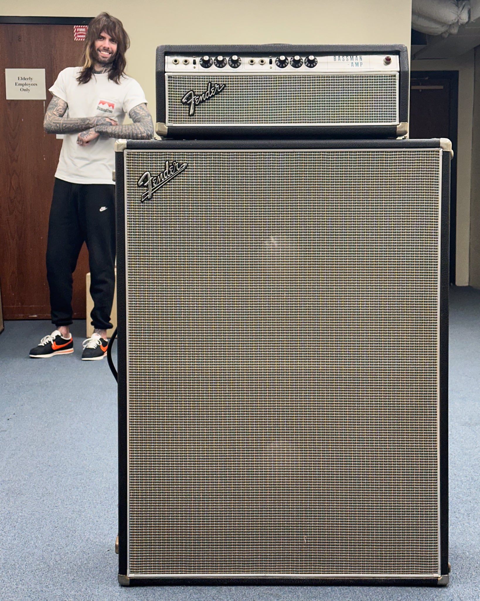 Fender Bassman w/JBLs (1968) – Elderly Instruments