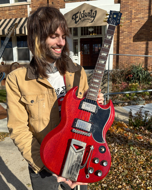 Showroom photo of Gibson Les Paul Standard Electric Guitar (1962)