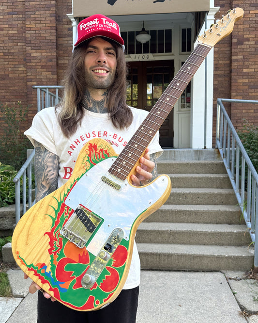 Showroom photo of Fender Jimmy Page Telecaster Electric Guitar (2019)