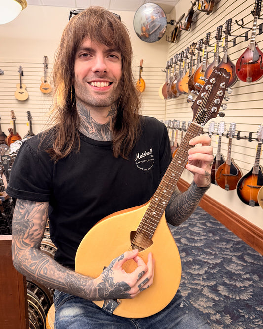 Showroom photo of Gold Tone Mandola & Gigbag