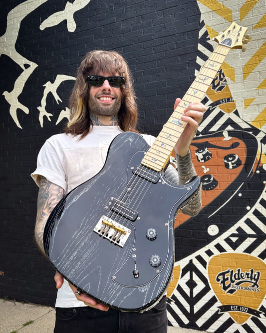 Showroom photo of PRS SE NF 53 Black Doghair Electric Guitar