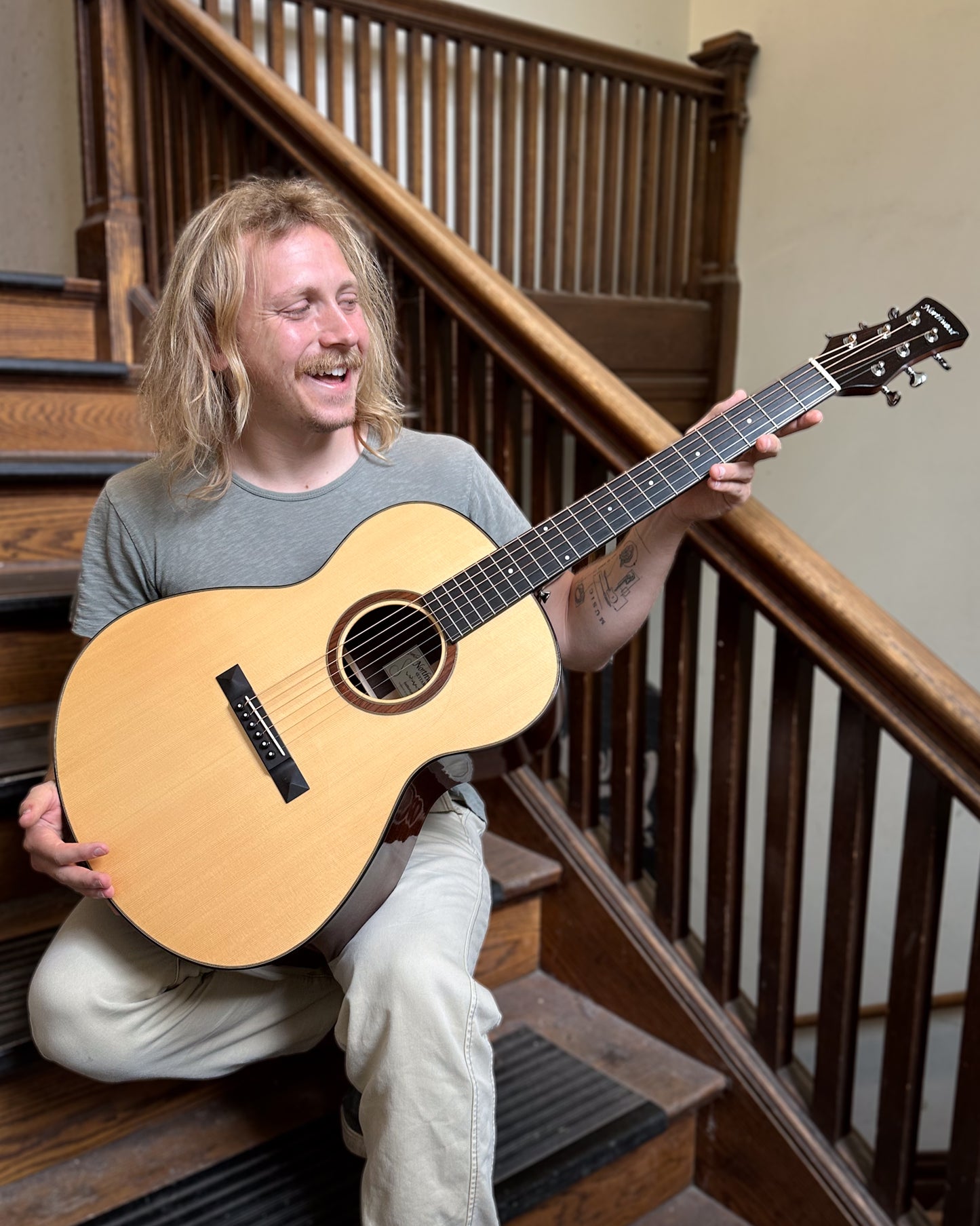 Showroom photo of Northwood Auditorium Acoustic Guitar (c.2016)