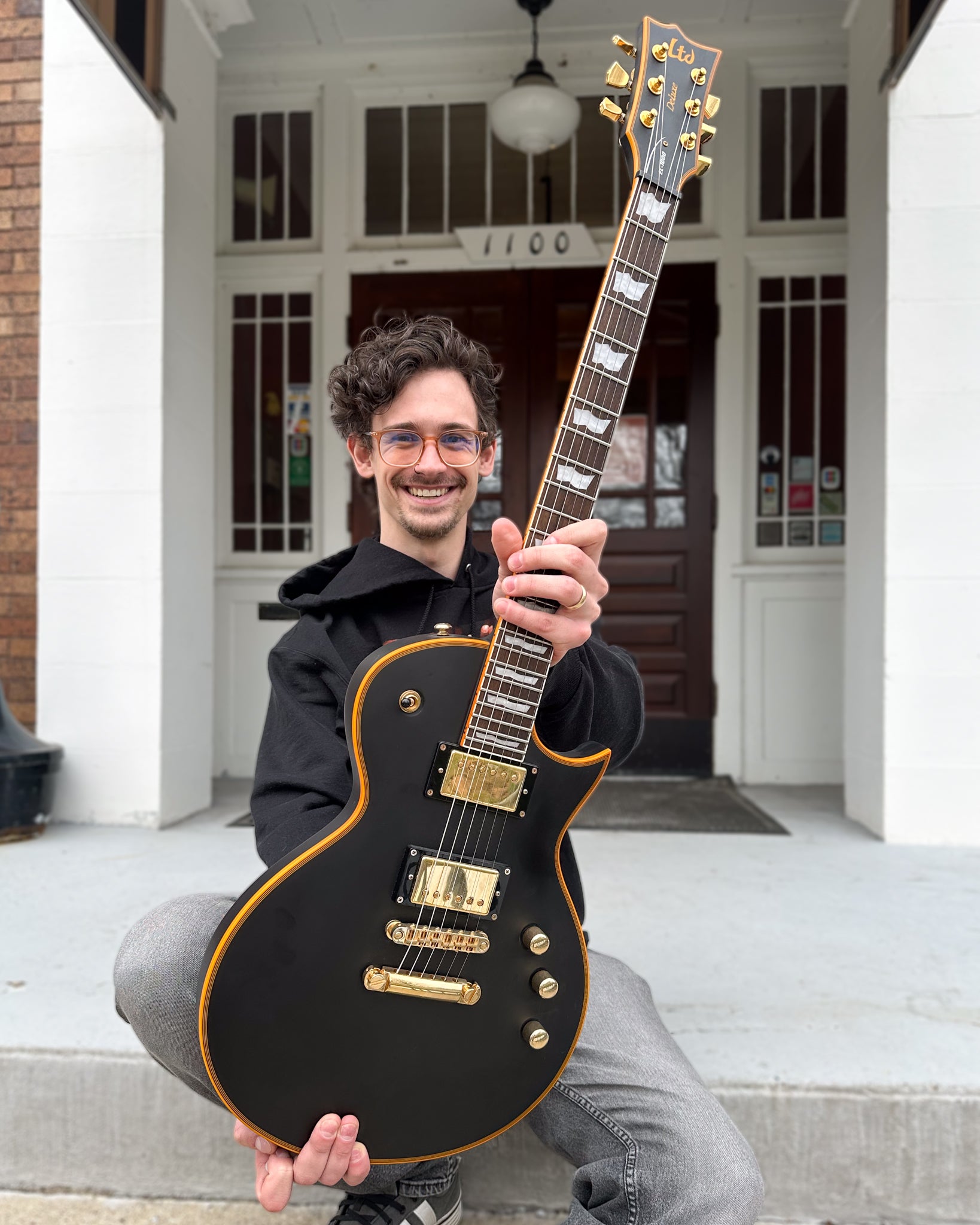 Showroom photo of ESP LTD EC-1000 Deluxe Electric Guitar (c.2021)