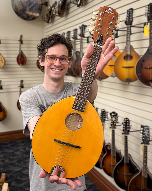 Showroom photo of Gold Tone GM-10 Frypan Mandolin (2022)