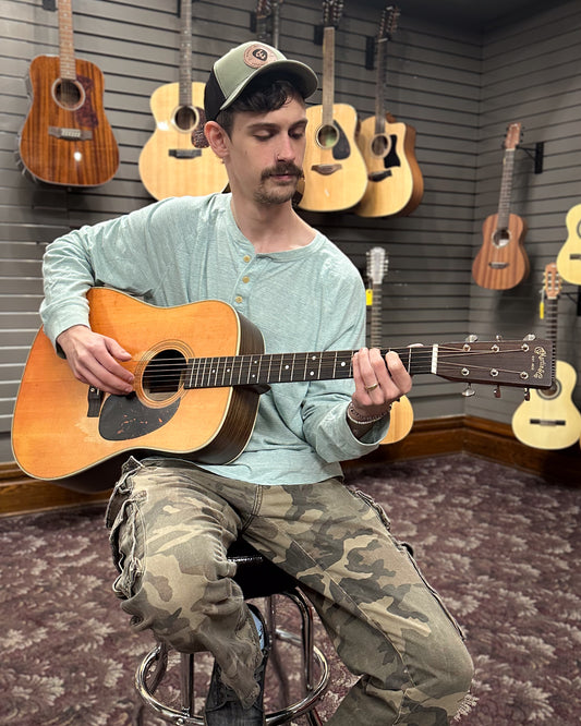 Showroom photo of Martin D-28 StreetLegend Acoustic Guitar & Case, 2024 Edition