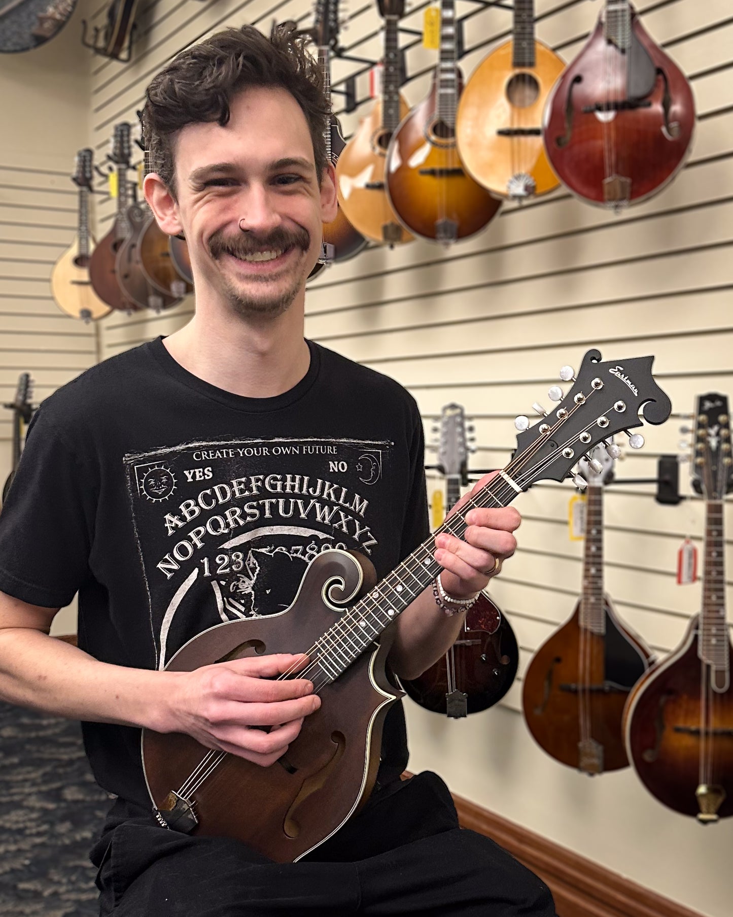 Showroom photo of Eastman MD315 Classic Mandolin & Gigbag