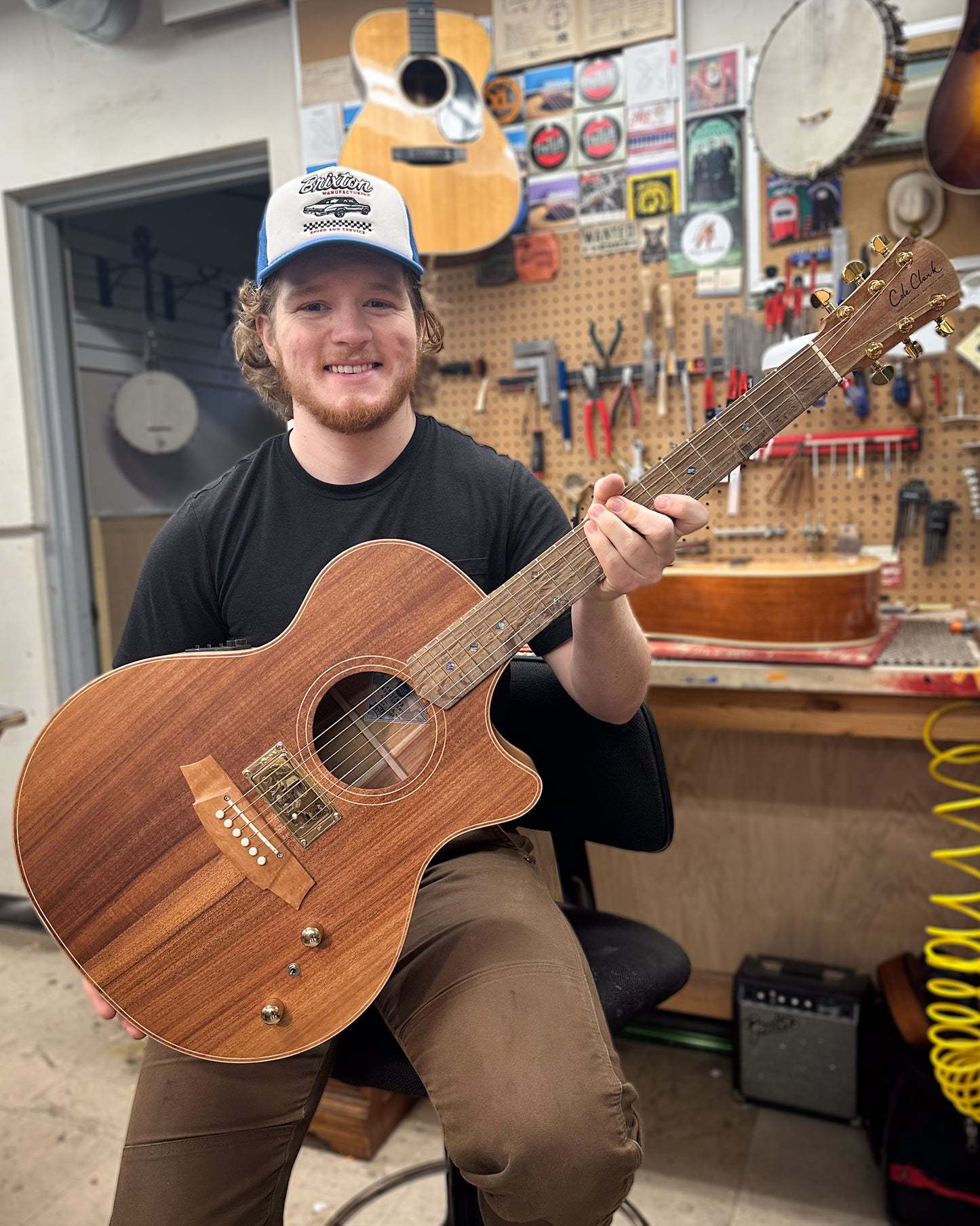 Showroom photo of Cole Clark AN2EC Angel 2 Acoustic-Electric Guitar (2023)