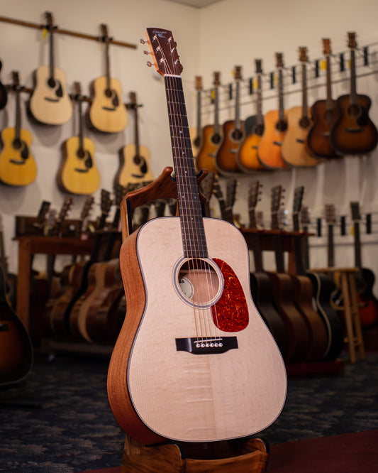 Showroom photo of Cirrus Mahogany Dreadnought Guitar & Case