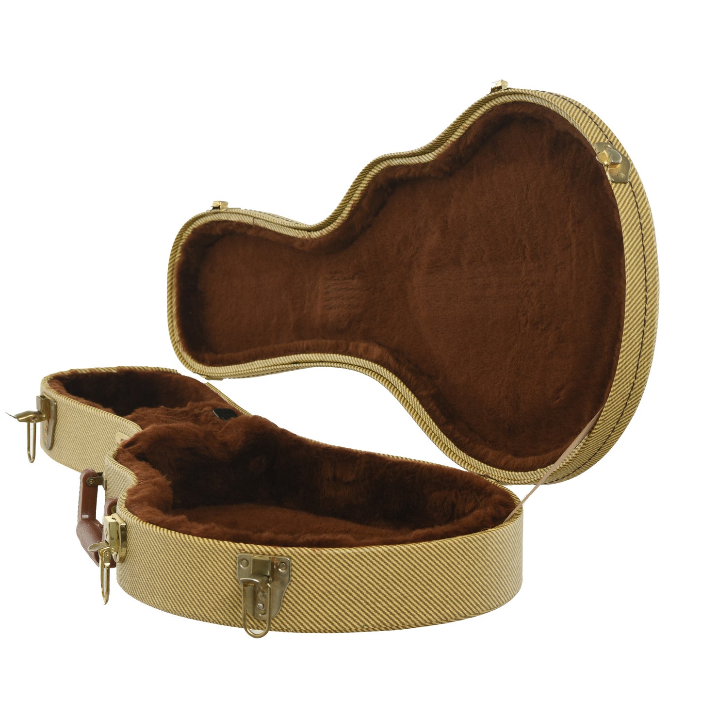 Image 3 of TKL Tweed F-Style Mandolin Hardshell Case