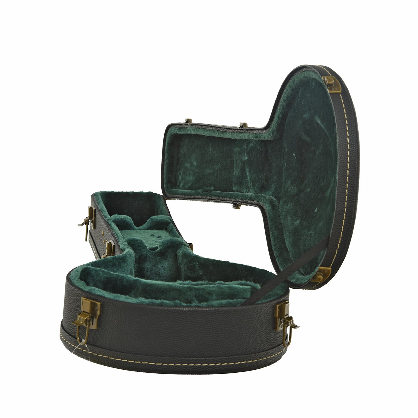 Image 3 of Crossrock Case Company Openback Banjo Wooden Hardshell Case