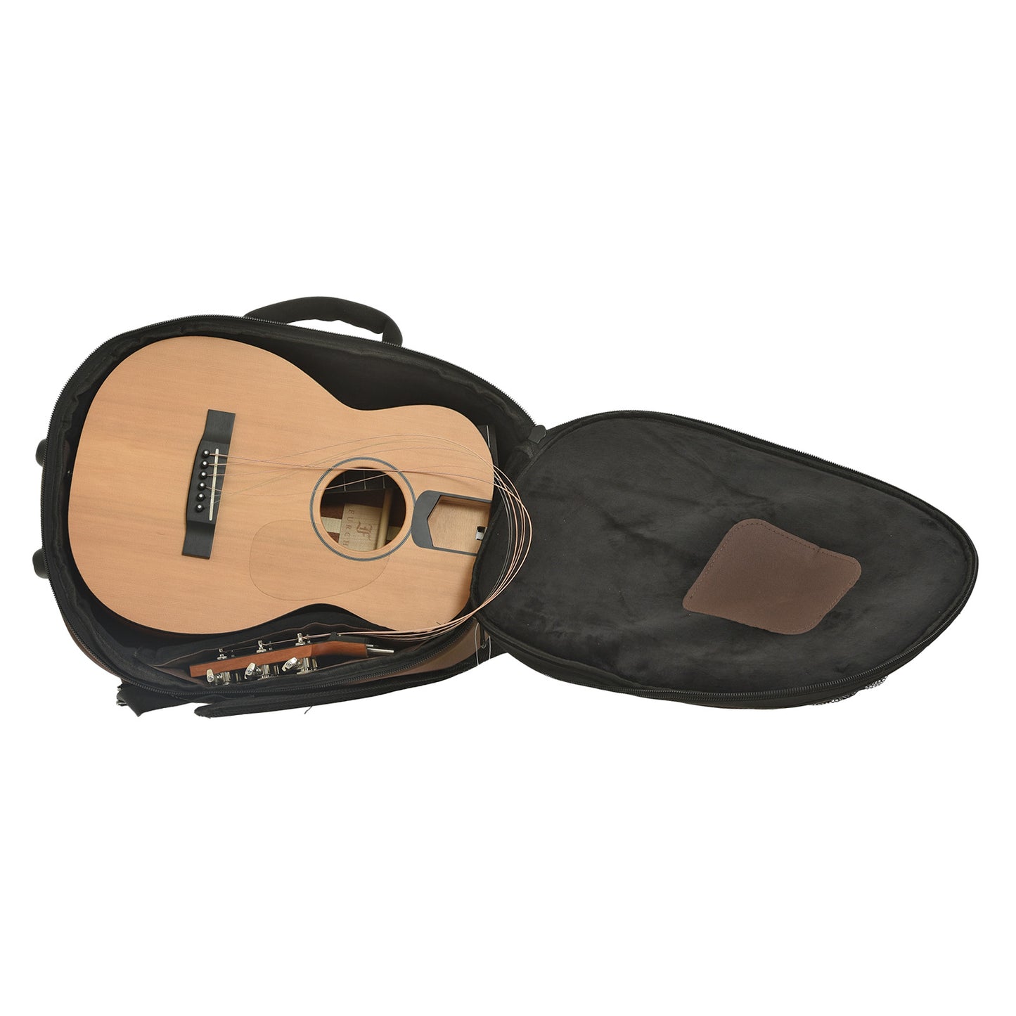 Open gigbag for Furch LJ10-CM Little Jane Travel Guitar