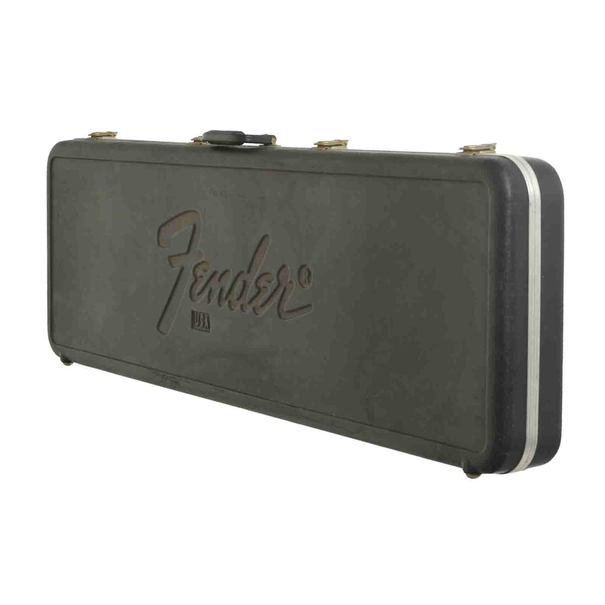 Case of Fender Jazz Fretless Electric Bass