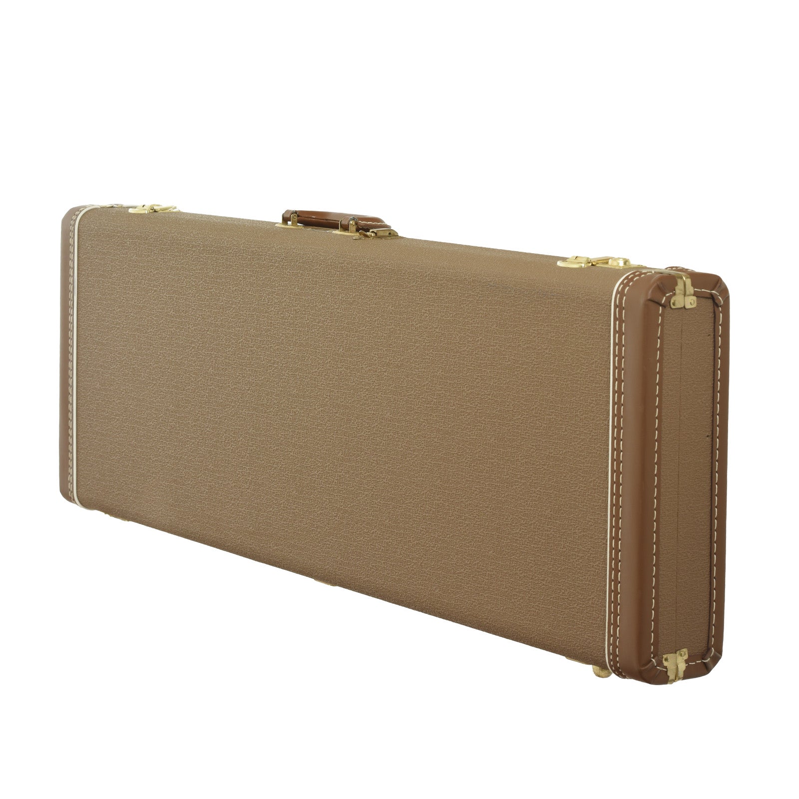 Front of Fender Custom Shop G&G Rectangular Hardhsell Case 