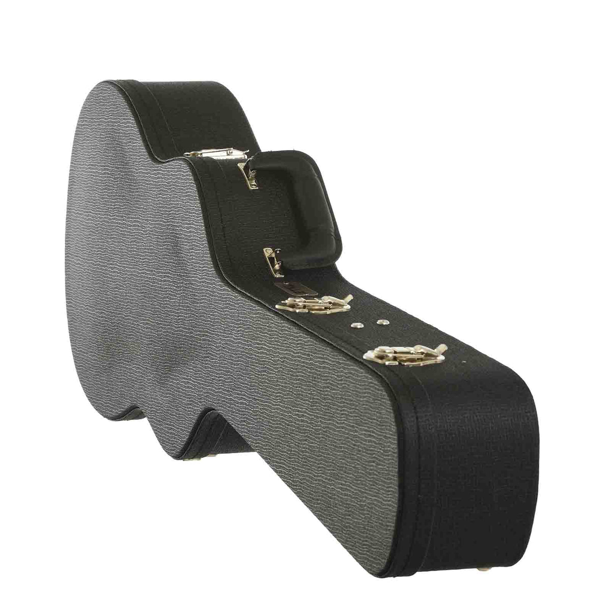 Case for Beard Belle Squareneck Resonator Guitar & Case, Black Satin Hardware