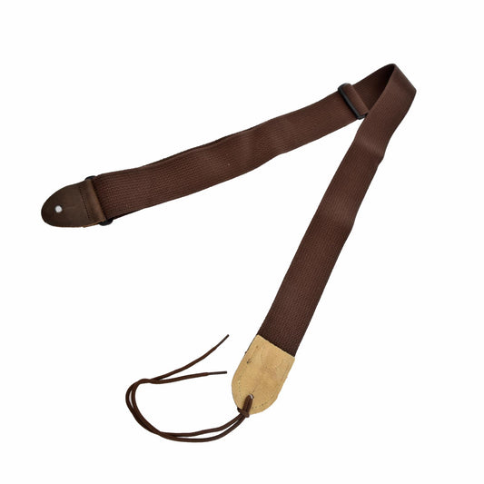 Martin Cotton Weave Pickholder Guitar Strap, Brown