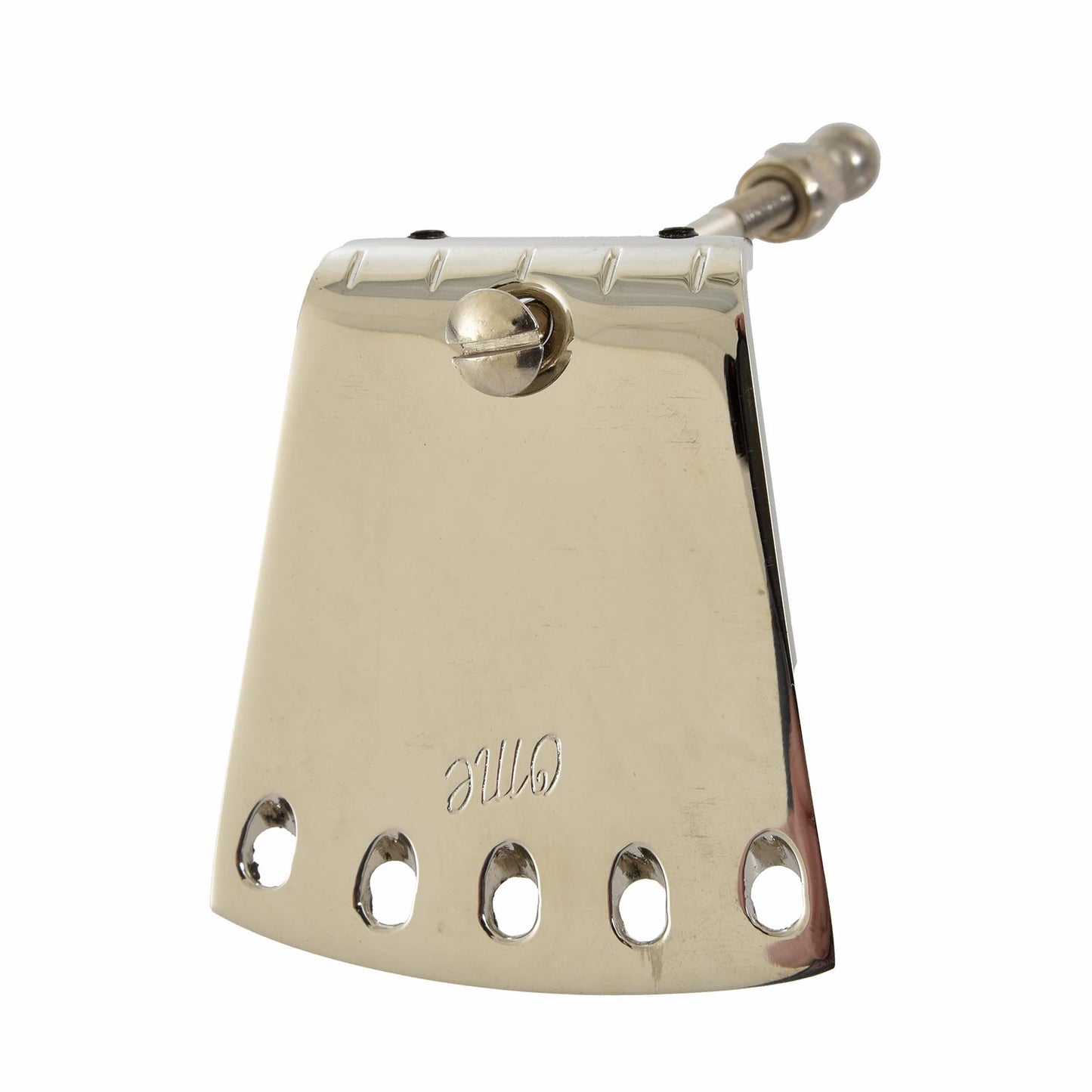 Image 2 of Ome Sweetone Banjo Tailpiece, Long, Nickel